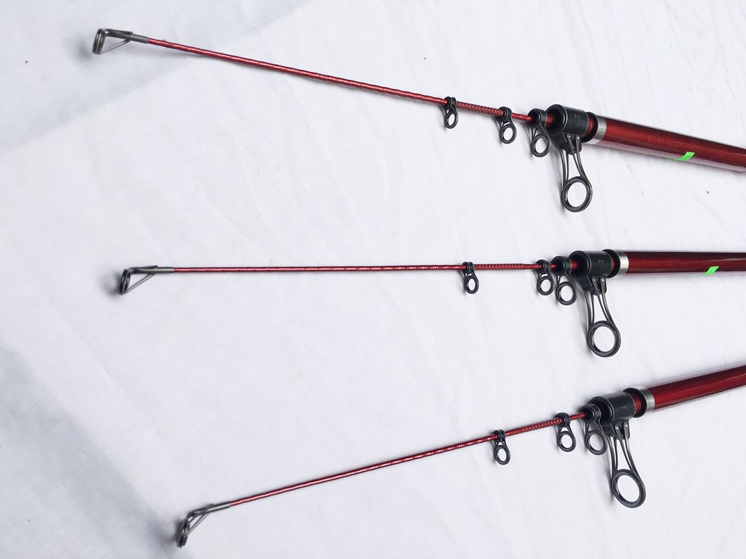 Cần câu Bãi Shimano Đỏ Surf Leader Fv 405 EXT và 425 CX-T